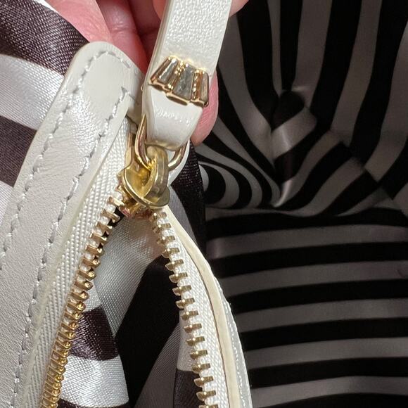 Henri Bendel Silver Luxury Sparkle/Glitter Designer Tote Bag Rare - Picture 10 of 13